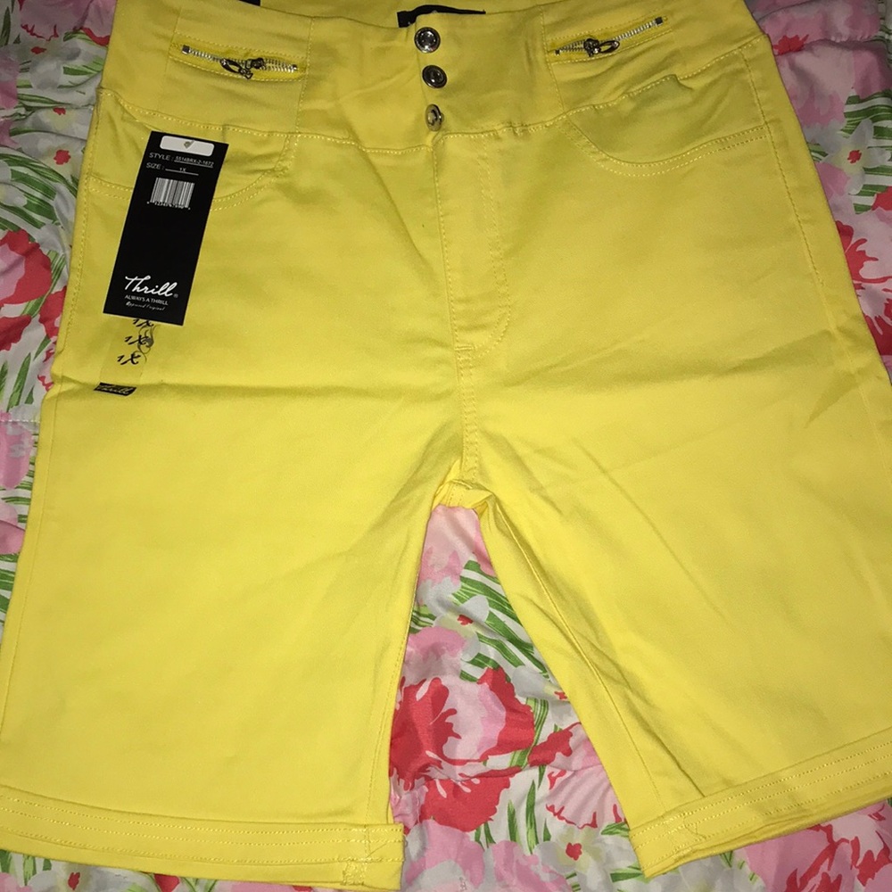 Thrill - yellow mid knee